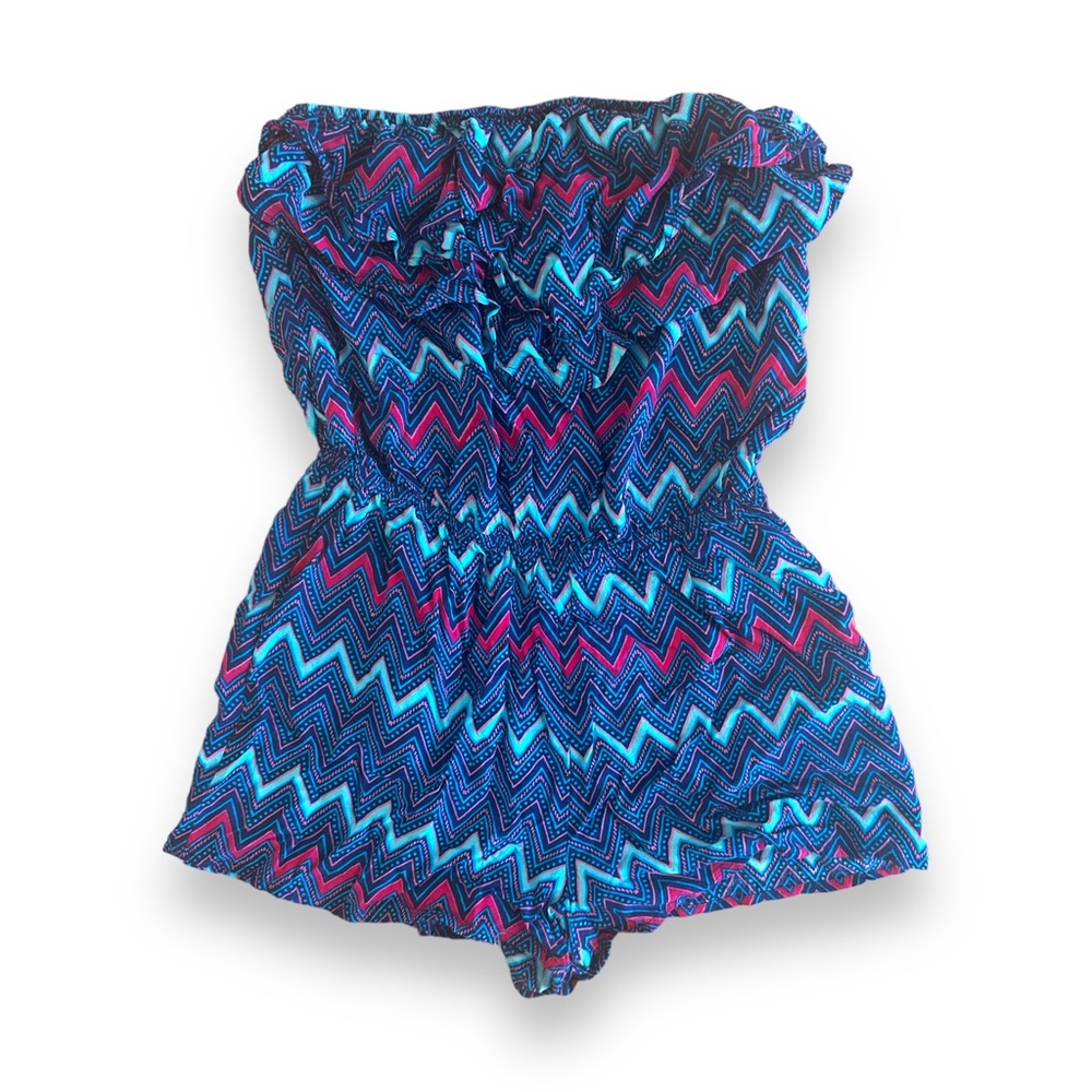 Strapless Romper